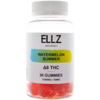 ELLZ Delta 8 Gummies Watermelon Summer 1500mg 30ct