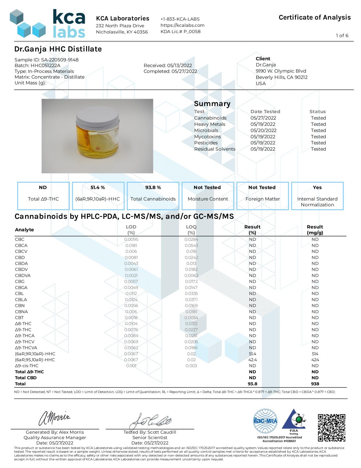 HHCH Distillate 91.46% 3g 原料 高濃度 #HHch - リラクゼーショングッズ