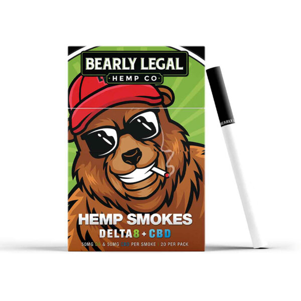 Bearly Legal Smokes Delta 8 THC Infused