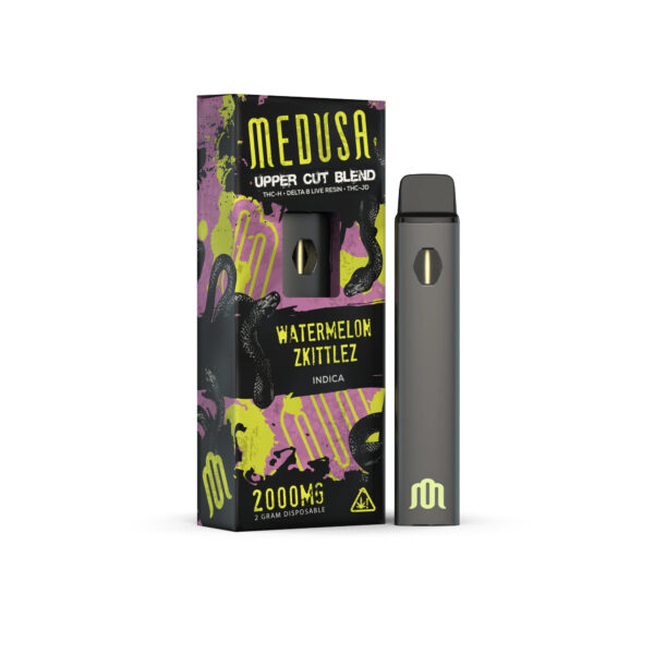 Medusa Upper Cut Blend Disposable Vape Pen Watermelon Zkittlez 2g