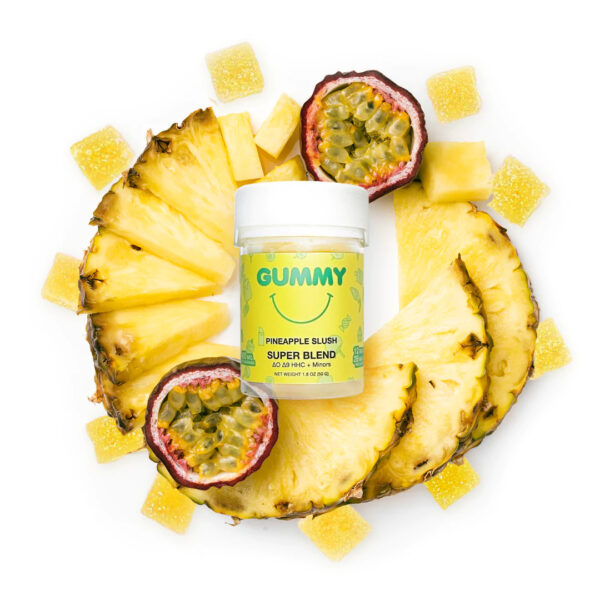 Qwin Super Blend Gummies Pineapple Slush 400mg 10ct