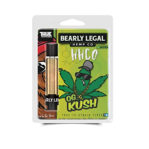 Bearly Legal Hhc O Vape Cartridge Og Kush 1ml Drganja