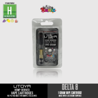 Utoya Delta 8 Vape Cartridge White Runtz 1ml