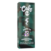 Cake Delta 8 & Delta 10 Disposable Vape Pen Green Crack 2g