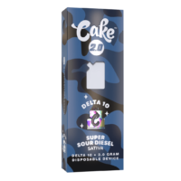 Cake Delta 8 & Delta 10 Disposable Vape Pen Super Sour Diesel 2g