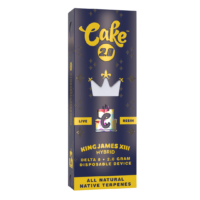 Cake Delta 8 Live Resin Disposable Vape Pen King James XIII 2g