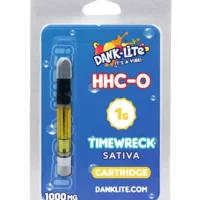 Dank Lite HHC-O Vape Cartridge Timewreck 1g
