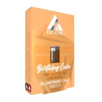 Extrax Lights Out Vape Cartridge Birthday Cake 2g