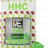 Single Source HHC Gummies Green Apple 500mg 10ct