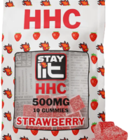 Single Source HHC Gummies Strawberry 500mg 10ct