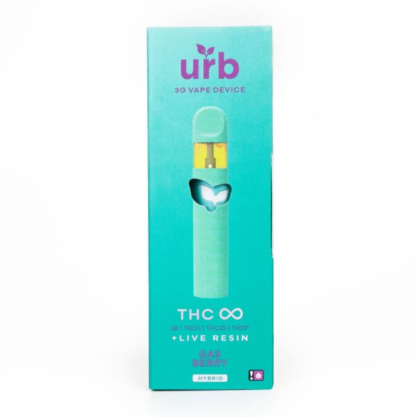 Urb THC Infinity Disposable Vape Pen Gas Berry 3ml