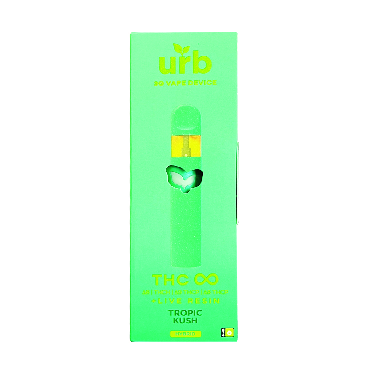 Urb THC Infinity Disposable Vape Pen Tropic Kush 3ml - Dr.Ganja