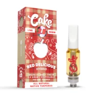 Cake Cold Pack Blend Vape Cartridge Red Delicious 2g