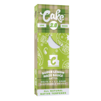 Cake Cold Pack Live Resin Disposable Vape Pen Super Lemon Haze Sauce 2g
