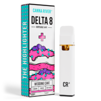 Canna River Delta 8 Disposable Vape Pen Wedding Cake 2g