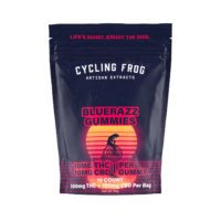 Cycling Frog CBD & Delta 9 Gummies Blue Razz 200mg 10ct
