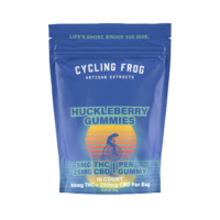 Cycling Frog CBD & Delta 9 Gummies Huckleberry 300mg 10ct