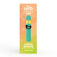 Urb Liquid Badder Disposable Vape Pen Lime Pixie 3ml