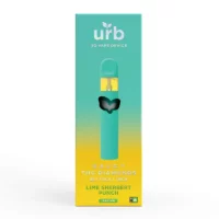 Urb Saucy Diamonds Disposable Vape Pen Lime Sherbert Punch 3ml