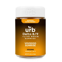 Urb Delta 8 & Delta 9 Gummies Voodoo Sunrise 3500mg 35ct