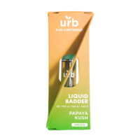 Urb Liquid Badder Vape Cartridge Papaya Kush 2.2ml