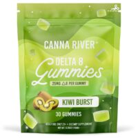 Canna River Delta 8 Gummies Kiwi Burst 750mg 30ct