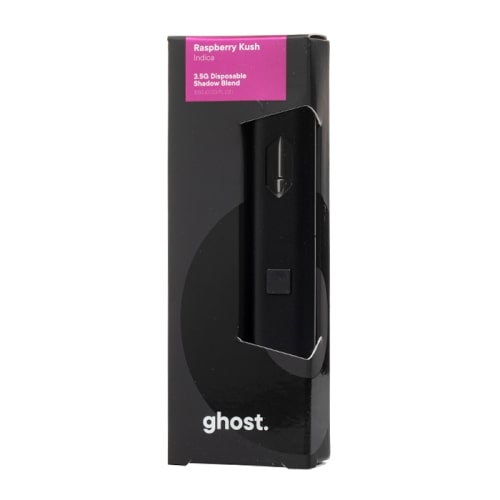Ghost Shadow Blend Disposable Vape Pen Raspberry Kush 3.5g