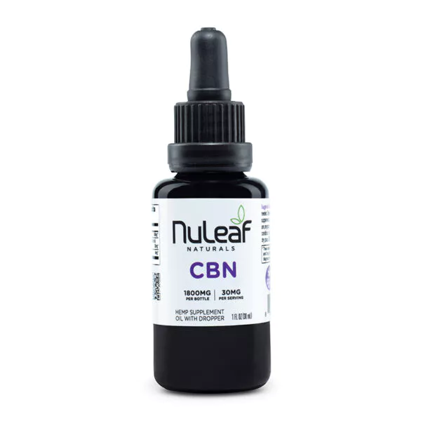 NuLeaf Naturals Full Spectrum CBN Oil 1800mg 30ml