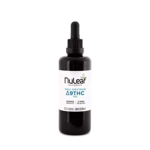 NuLeaf Naturals Full Spectrum Delta 9 Oil 250mg 100ml