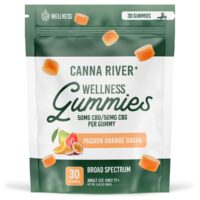 Canna River CBD & CBG Wellness Gummies Passion Orange Guava 3000mg 30ct