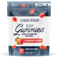Canna River CBD & CBN Sleep Gummies Strawberry Mango 3000mg 30ct