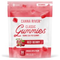 Canna River CBD Gummies Red Berry 3000mg 30ct