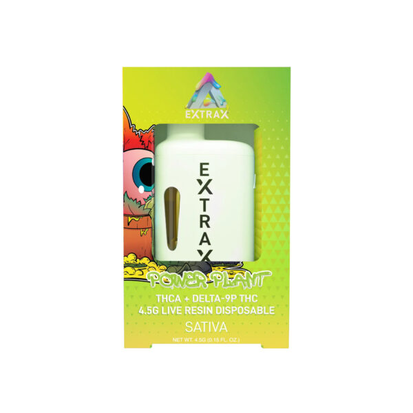 Delta Extrax Adios Blend Disposable Vape Pen Power Plant 4.5g