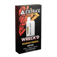 Delta Extrax Wreck'd Blend Disposable Vape Pen Mango Mania 4.5g