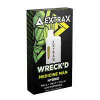 Delta Extrax Wreck'd Blend Disposable Vape Pen Medicine Man 4.5g