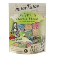 Mellow Fellow Clarity Blend Gummies Sour Punch 1000mg 20ct