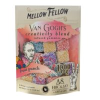 Mellow Fellow Creativity Blend Gummies Fruit Punch 1000mg 20ct