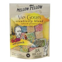 Mellow Fellow Creativity Blend Gummies Sour Punch 1000mg 20ct