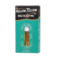 Mellow Fellow Delta 10 Vape Cartridge Sour Diesel 1ml