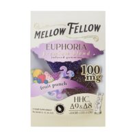 Mellow Fellow Euphoria Blend Gummies Fruit Punch 1000mg 20ct