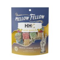 Mellow Fellow HHC Gummies Sour Punch 1000mg 20ct