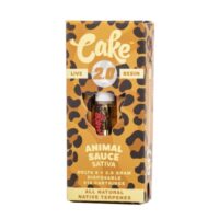 Cake Delta 8 Animal Blend Vape Cartridge Animal Sauce 2g