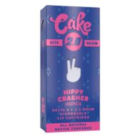 Cake Delta 8 Live Resin Vape Cartridge Hippy Crasher 2g
