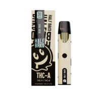 Half Bak'd THCA Disposable Vape Pen Blue Face 3g
