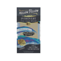 Mellow Fellow Introvert Blend Live Resin Disposable Vape Pen Blueberry OG 4ml