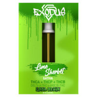 Exodus Zooted Vape Cartridge Lime Sherbet 2g