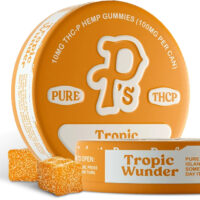 Pushin' P's THCP Gummies Tropic Wunder 100mg 10ct