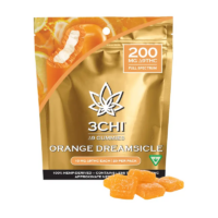 3Chi Delta 9 Gummies Orange Dreamsicle 200mg 20ct
