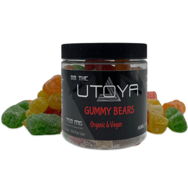 Utoya Delta 8 Gummy Bears 15mg 50ct