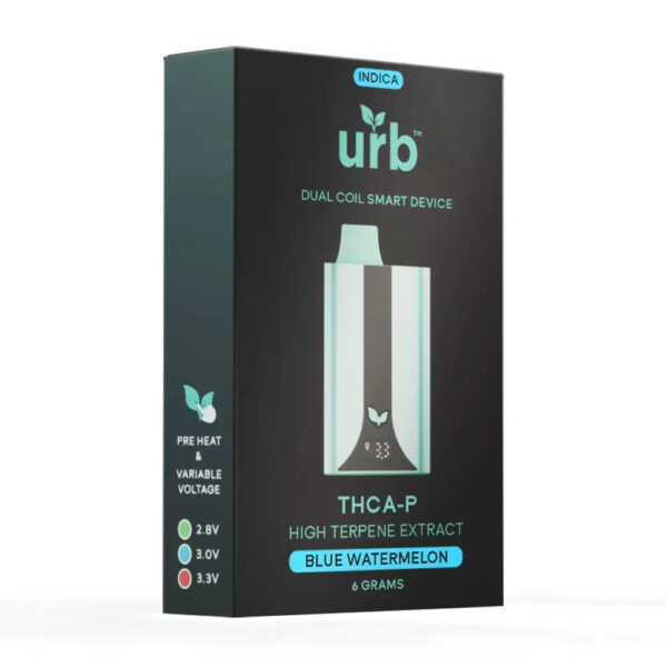 Urb Delta 8 & THCP Disposable Blue Watermelon 6ml